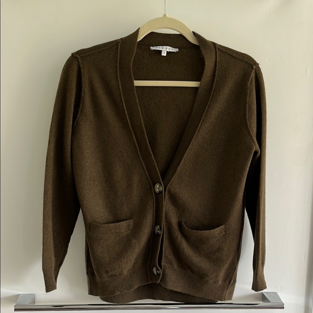 Sandro Cashmere Cardigan